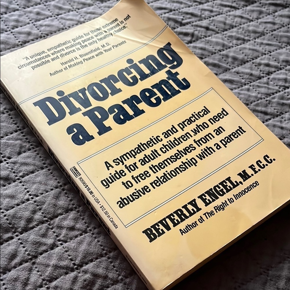 Divorcing a Parent - A Book by Beverly Engel